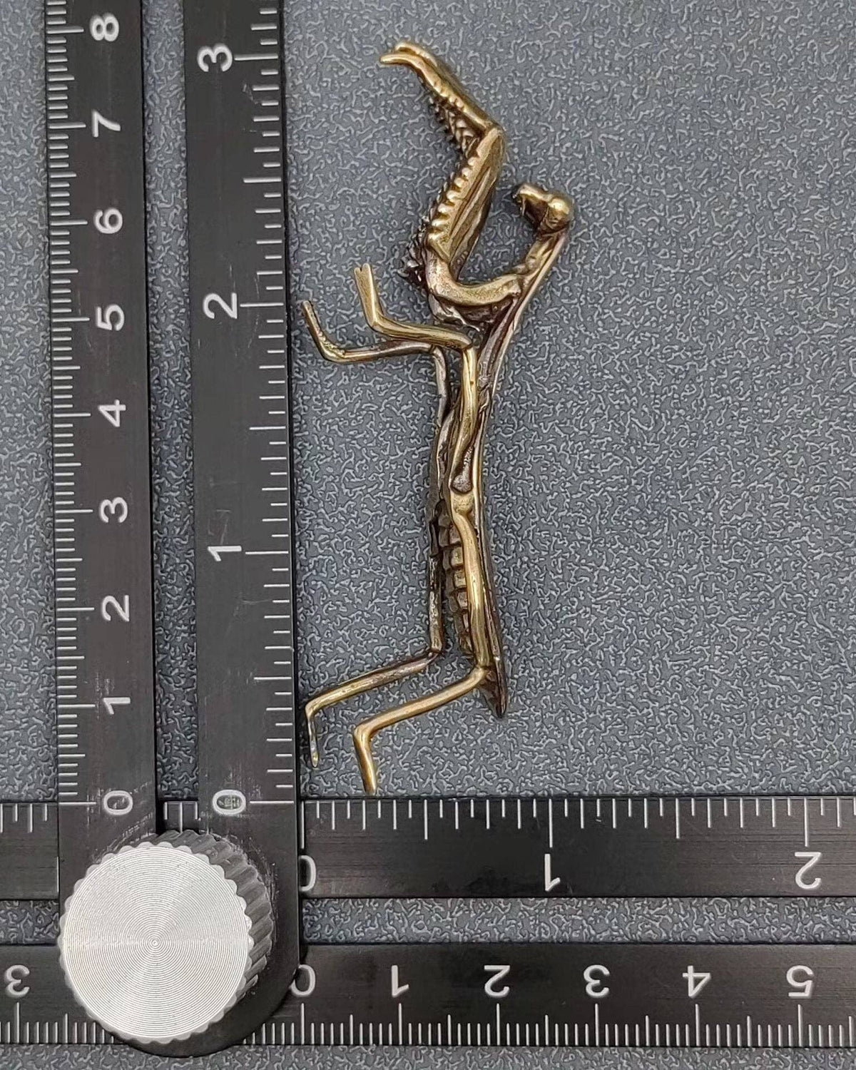 Brass Mantis Decoration