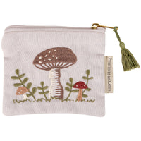 Snail & Mushroom Keepsake Pouch
