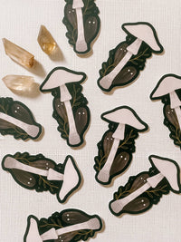 Amanita Verna Matte Vinyl Sticker