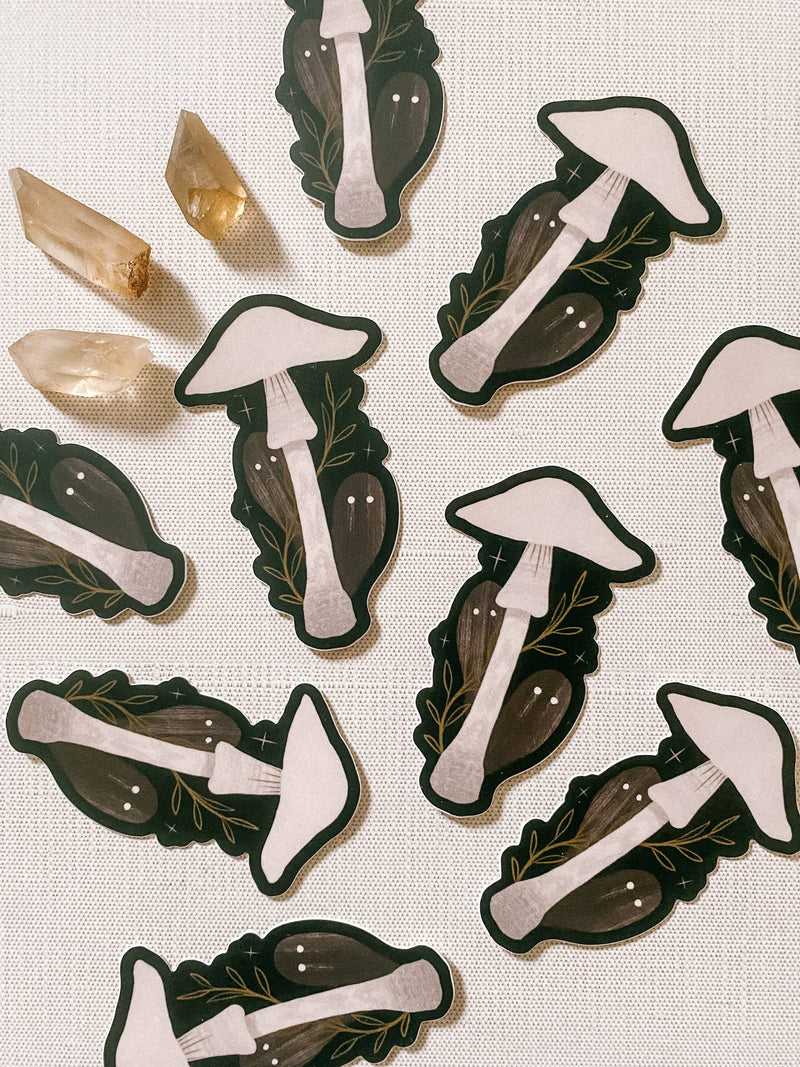 Amanita Verna Matte Vinyl Sticker