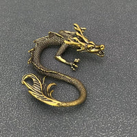 Brass Chinese Dragon Decoration