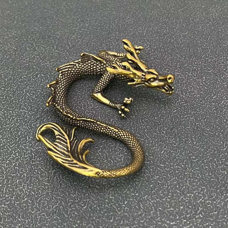 Brass Chinese Dragon Decoration