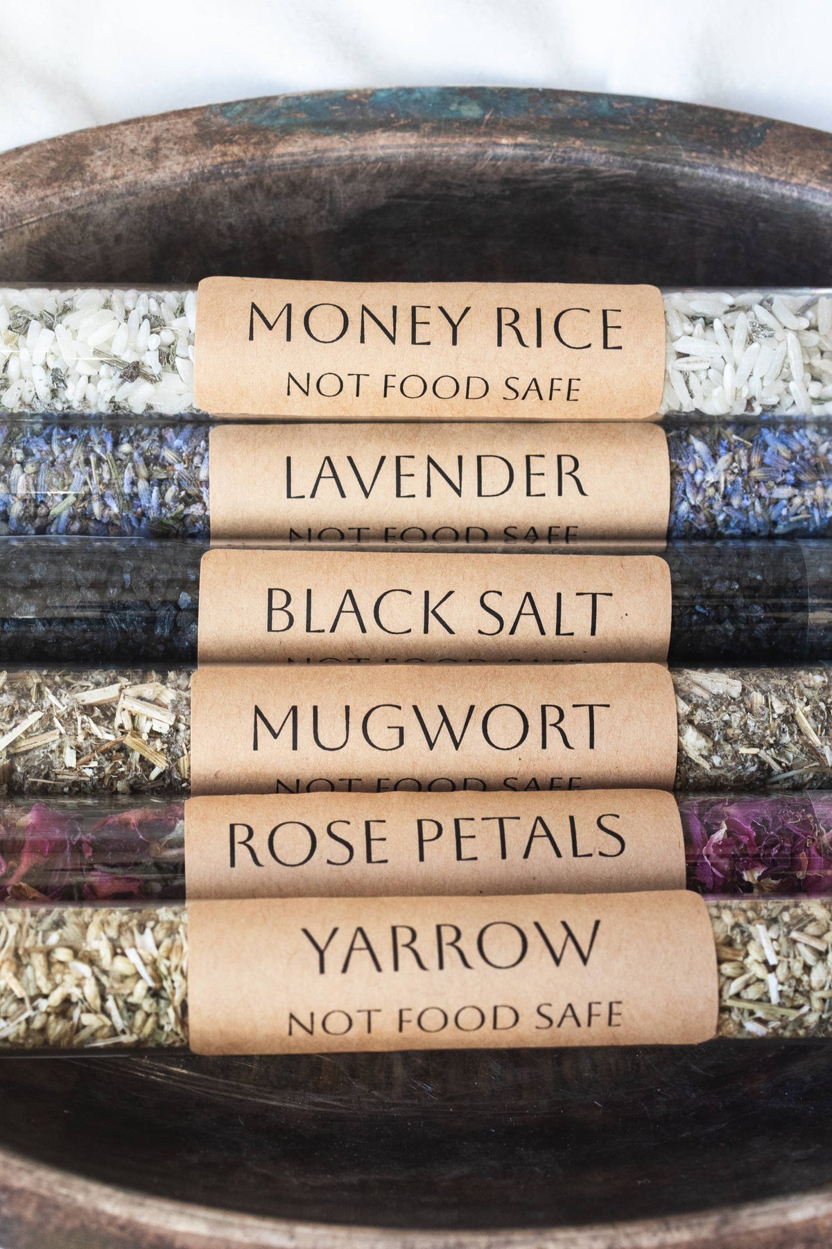 Black Salt Ritual Vial for Protection & Banishing