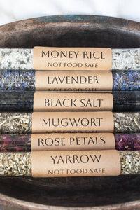Black Salt Ritual Vial for Protection & Banishing