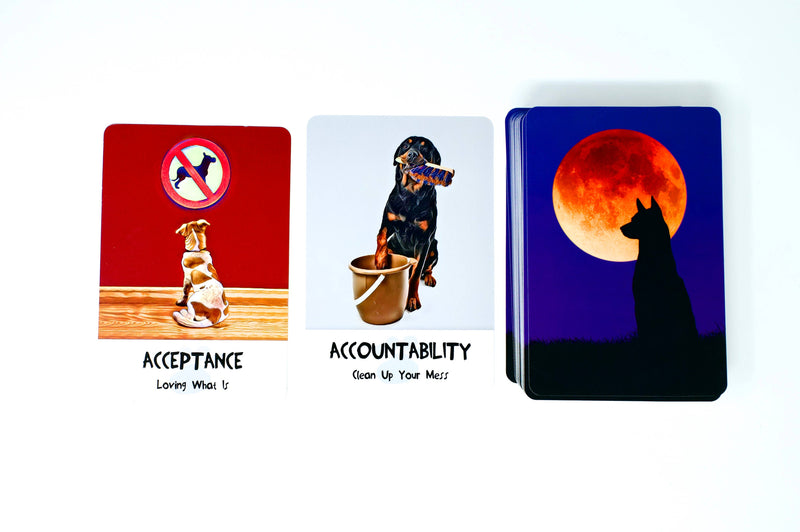 Divine Dog Wisdom Cards by Randy Crutcher & Barb Horn