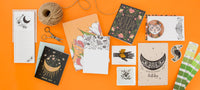 Adventure Moon Gold Foil Greeting Card