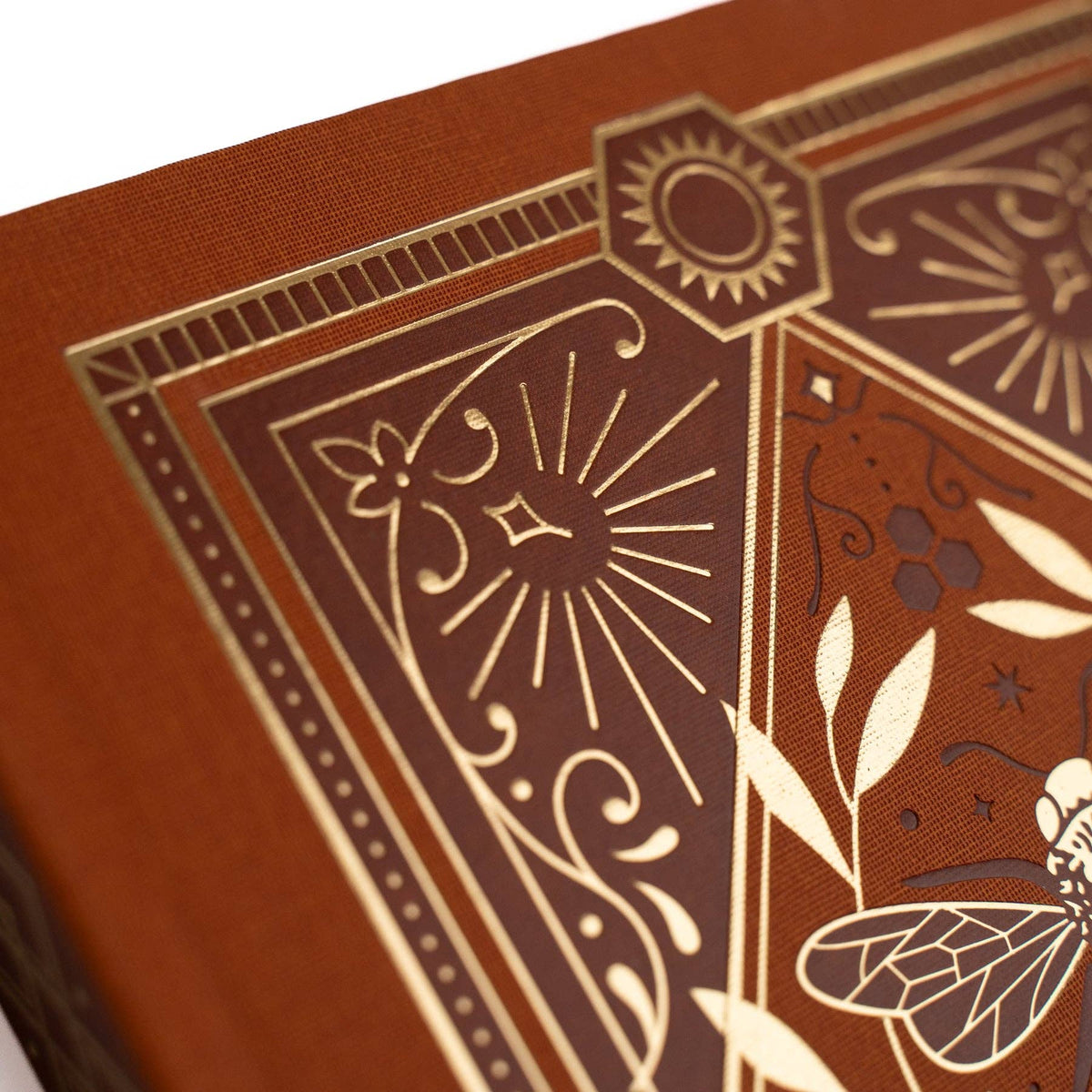 Keeper of the Bees in Rust Dot Grid Pocket Journal