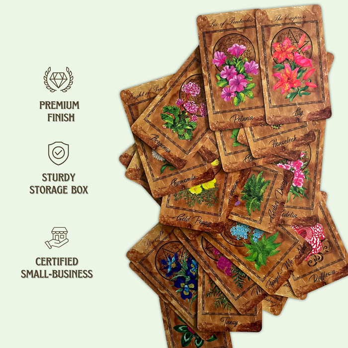 Enchanted Flowers Tarot by Vera Petruk