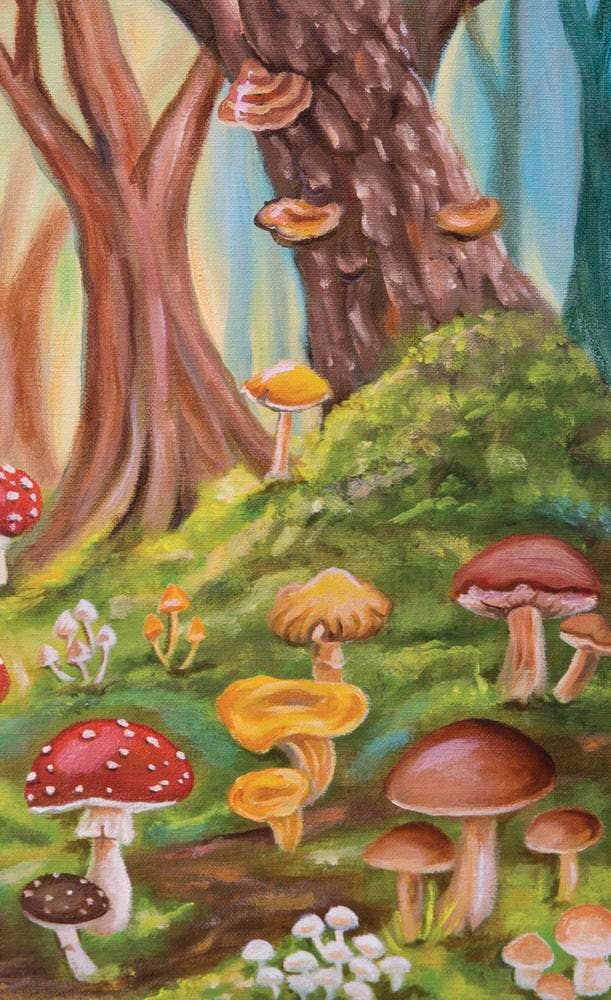 Mushroom Folk Oracle By Sharon McLeod