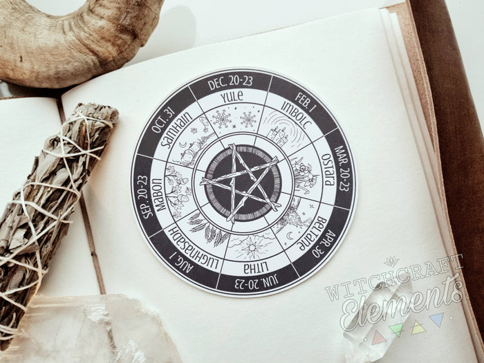 Wheel of the Year Sticker