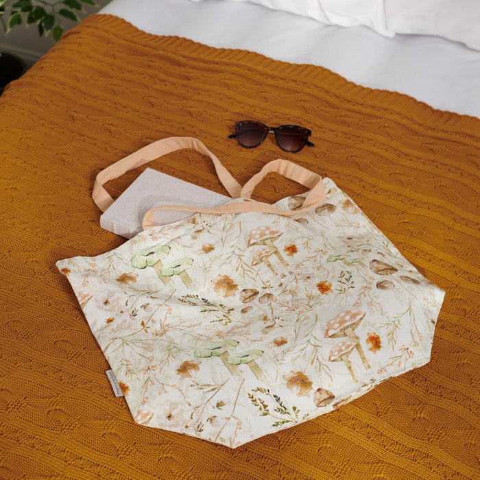 Cottage Garden Cotton Tote Bag