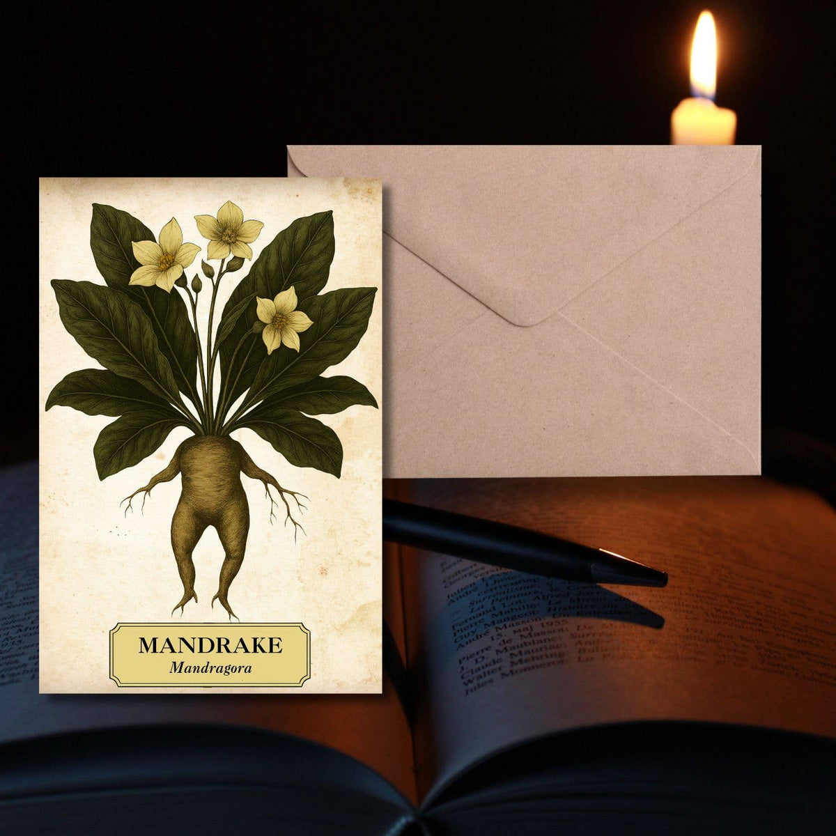 Witch's Garden Greeting Cards
