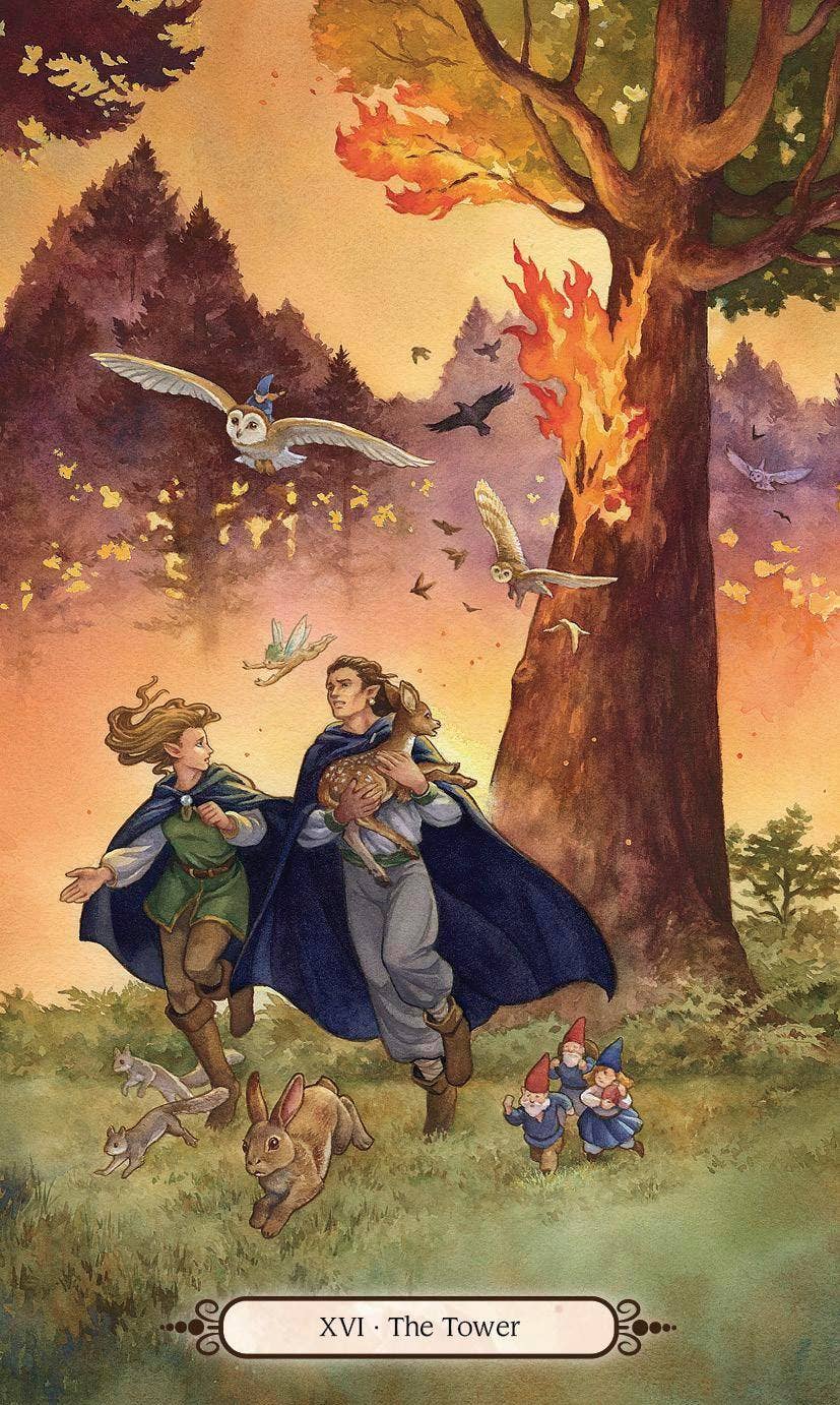 Faery Wheel Tarot by Leeza Robertson & Emily Fiegenschuh