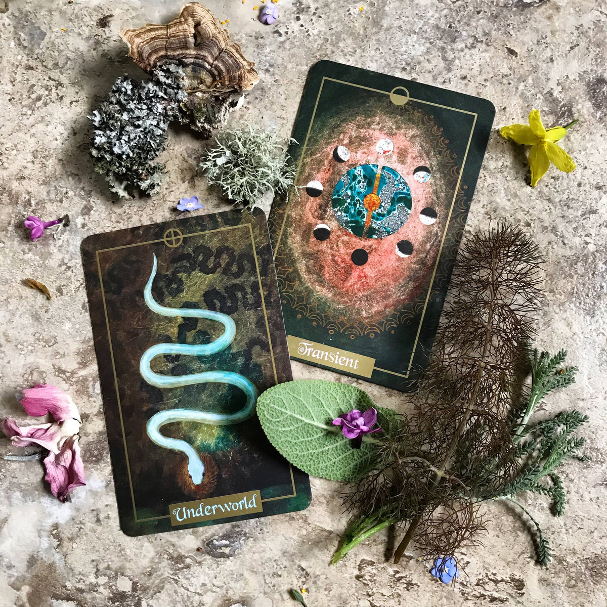 The Illuminated Earth Oracle by Claire Mack
