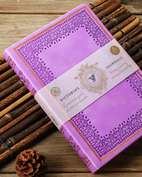 Renaissance Lilac Leather Style Journal