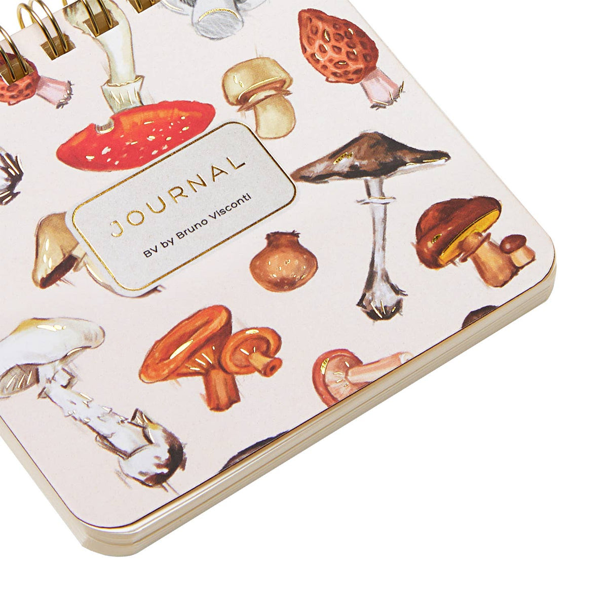 Lined Mushroom Pocket Journal