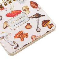 Lined Mushroom Pocket Journal