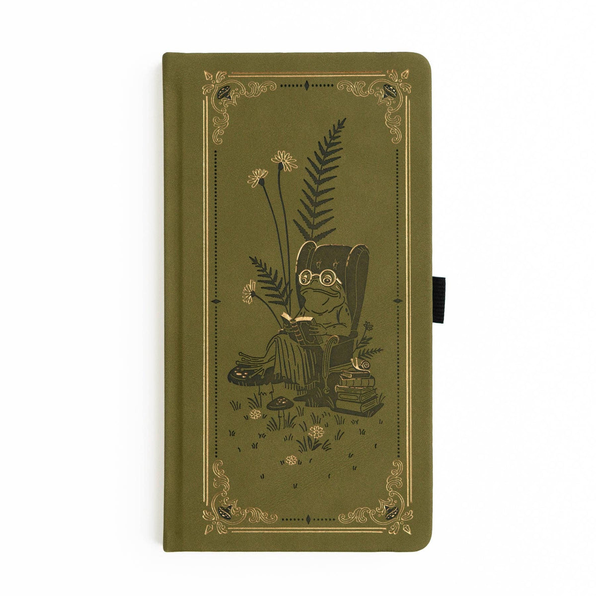 Literary Frog Dot Grid Pocket Journal
