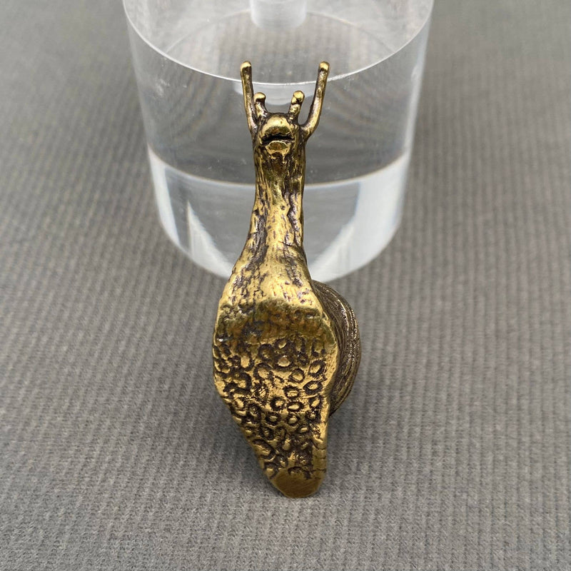 Brass Snail Decoration