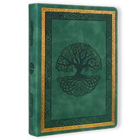 Celtic Tree of Life Evergreen Leather Style Journal