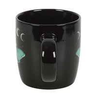 Dark Forest Luna Moth Ceramic Mug