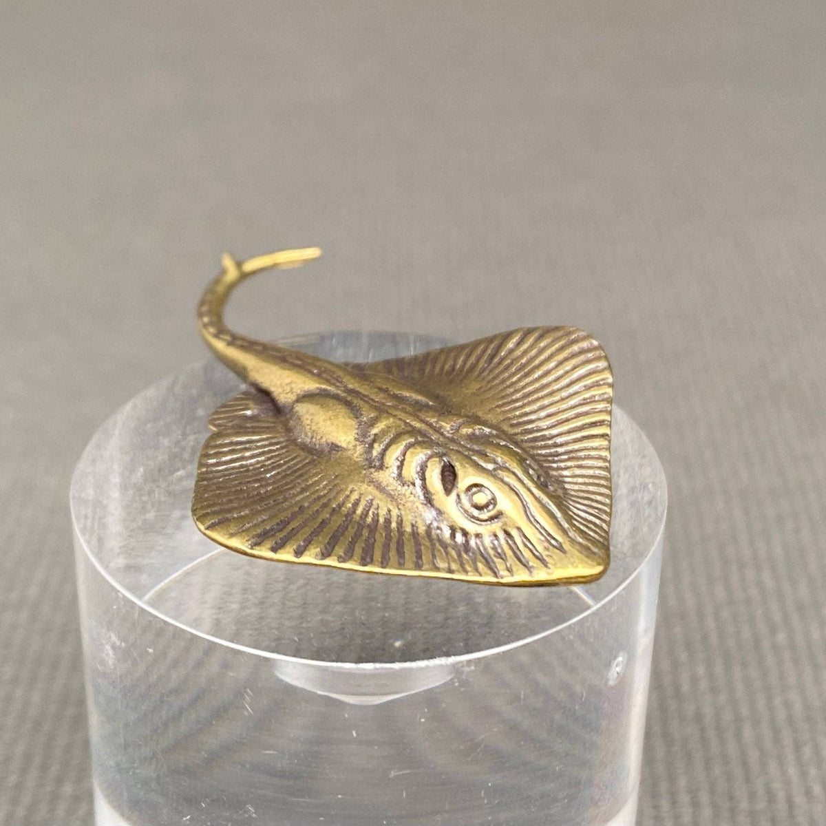Brass Devil Ray Decoration