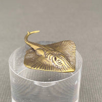 Brass Devil Ray Decoration