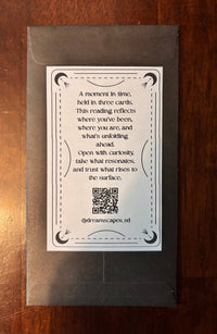 Past, Present, Future: Three Card Tarot Reading