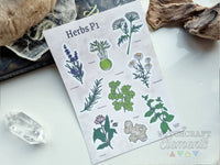 Witching Herbs Sticker Sheets