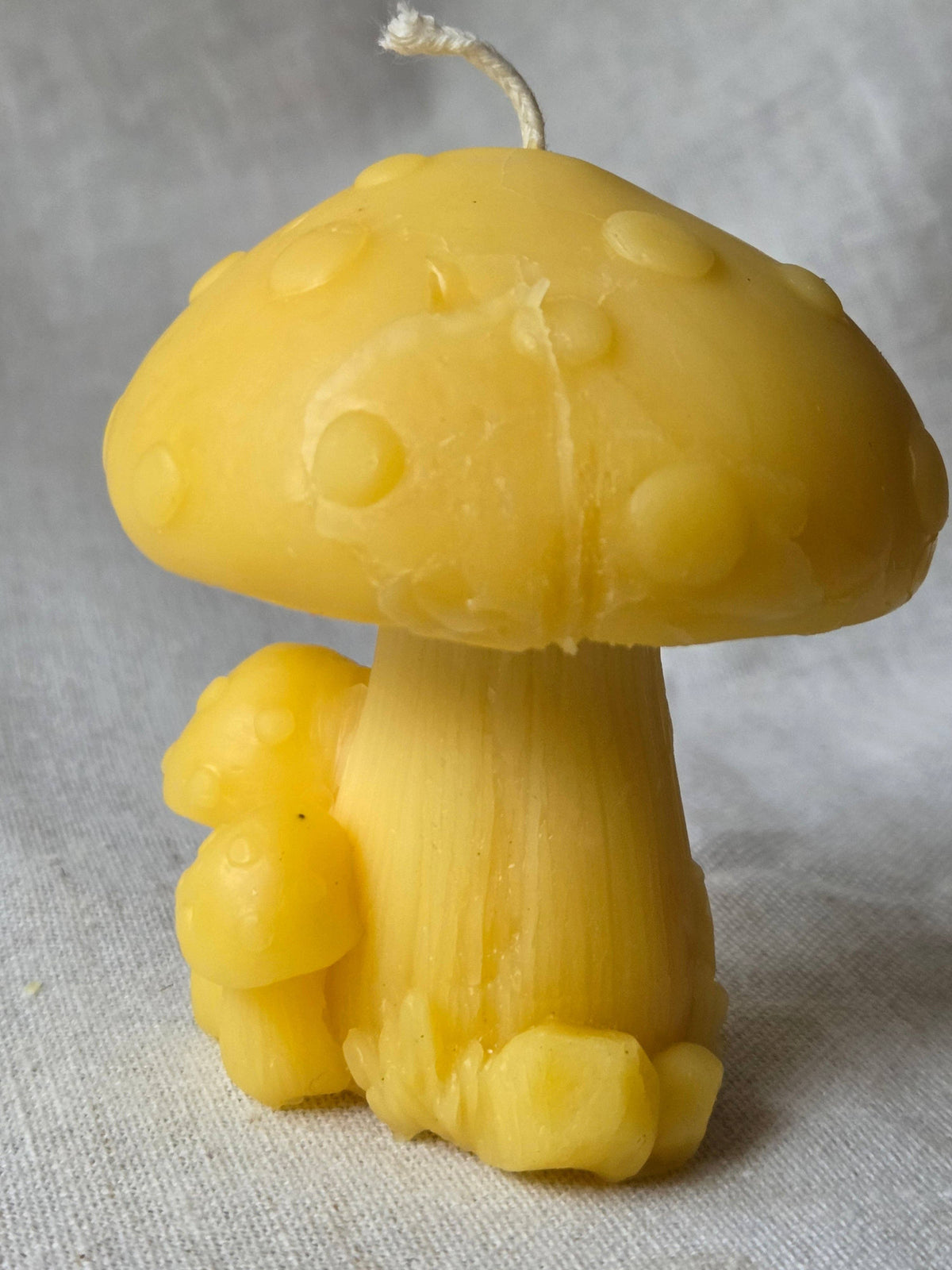 Beeswax Fairytale Mushroom Candle