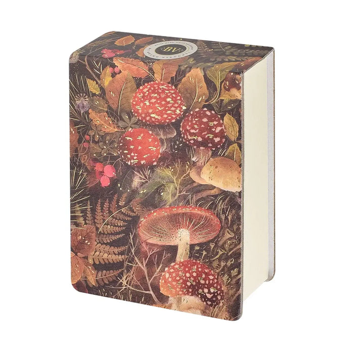 Unlined Mini Forest Mushroom Tear-Away Notepad