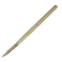 Antique Brass Pen Holder & Bone Nib Pen
