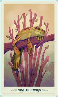 Fortunate Frogs Tarot Deck & Guidebook by Devon Short