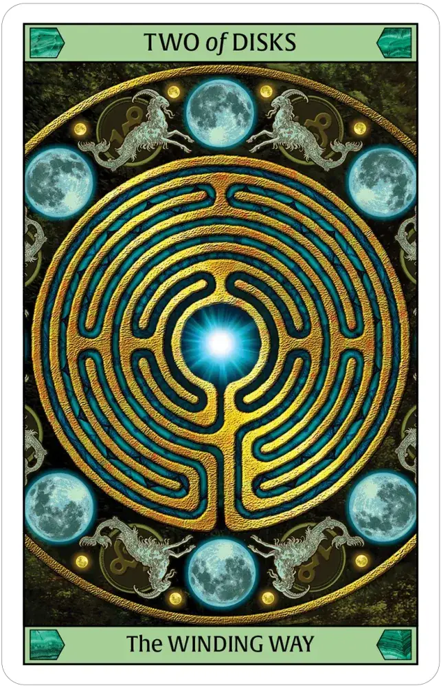 Sealed Path Tarot by David Bergen