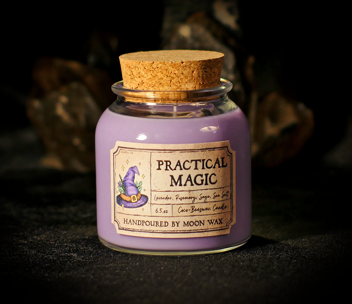 Practical Magic Beeswax Scented Candle