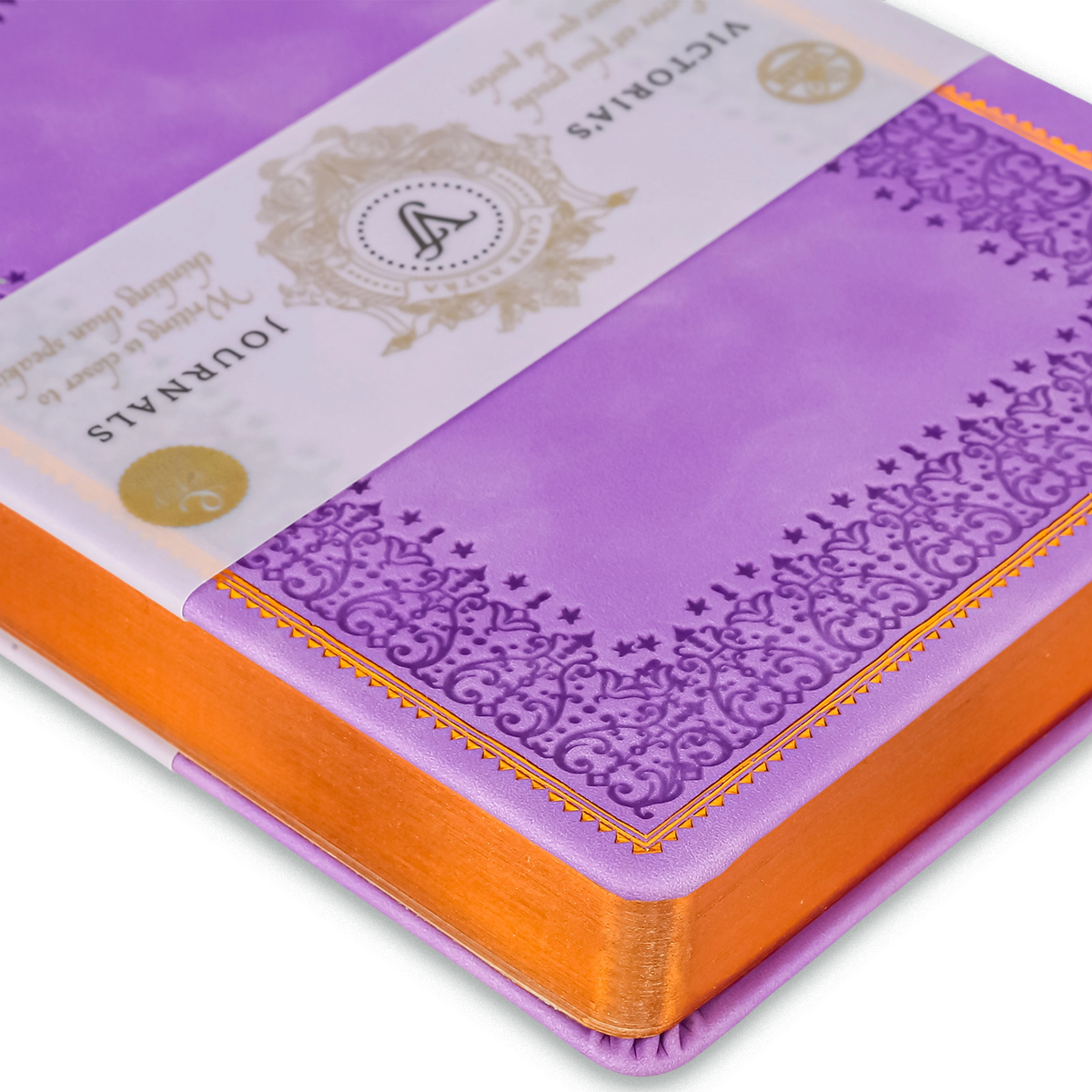Renaissance Lilac Leather Style Journal