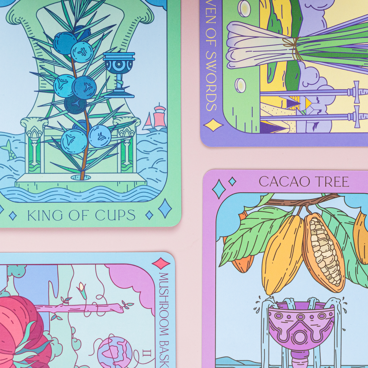 Botanical Tarot Deck + Guidebook (Limited Edition)