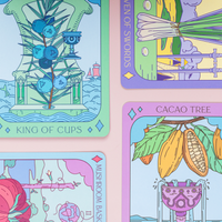 Botanical Tarot Deck + Guidebook (Limited Edition)