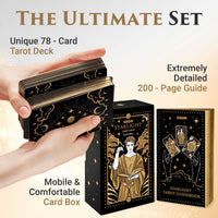 Wyspell Starlight Tarot Cards: Gold Edition