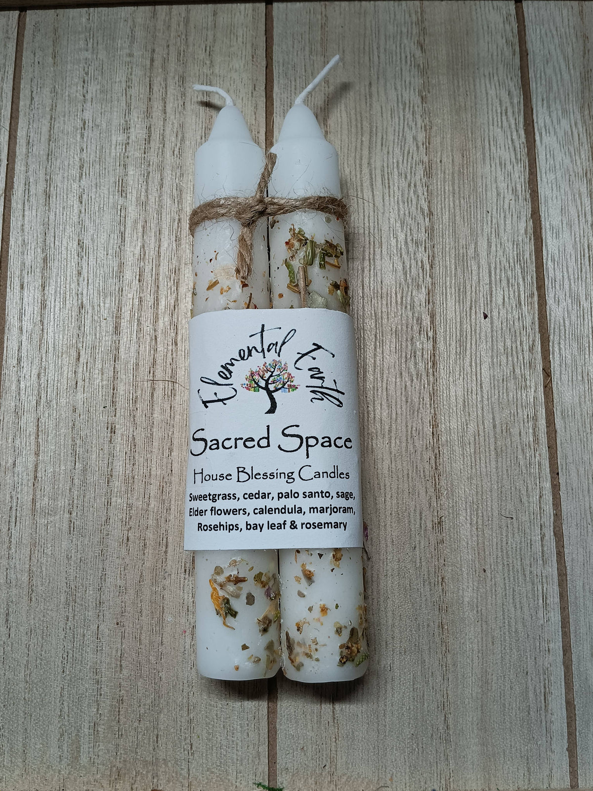 Sacred Space Herbal Ritual Candles | House Blessing, Cleansing & Protection
