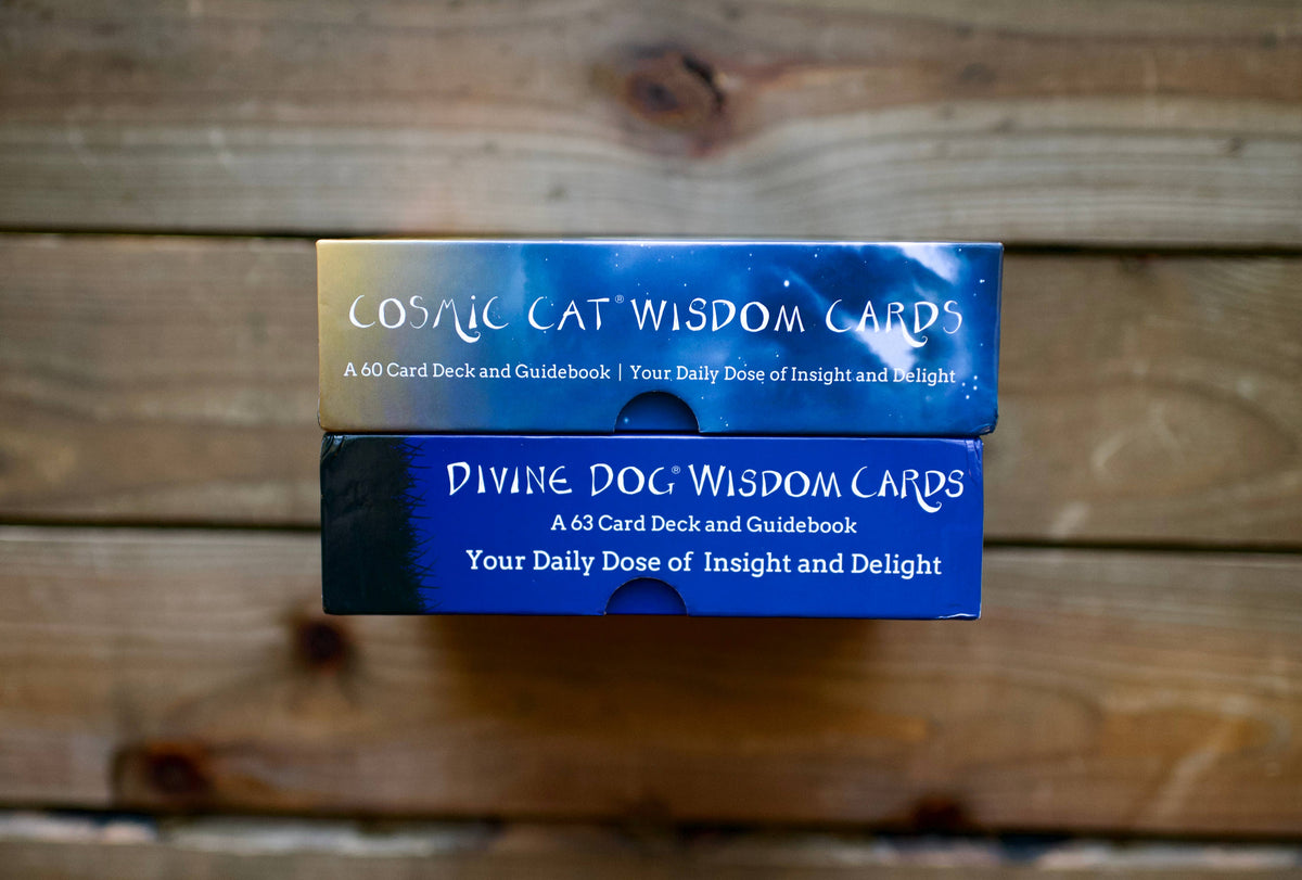 Cosmic Cat Wisdom Cards by Barb Horn and Randy Crutcher