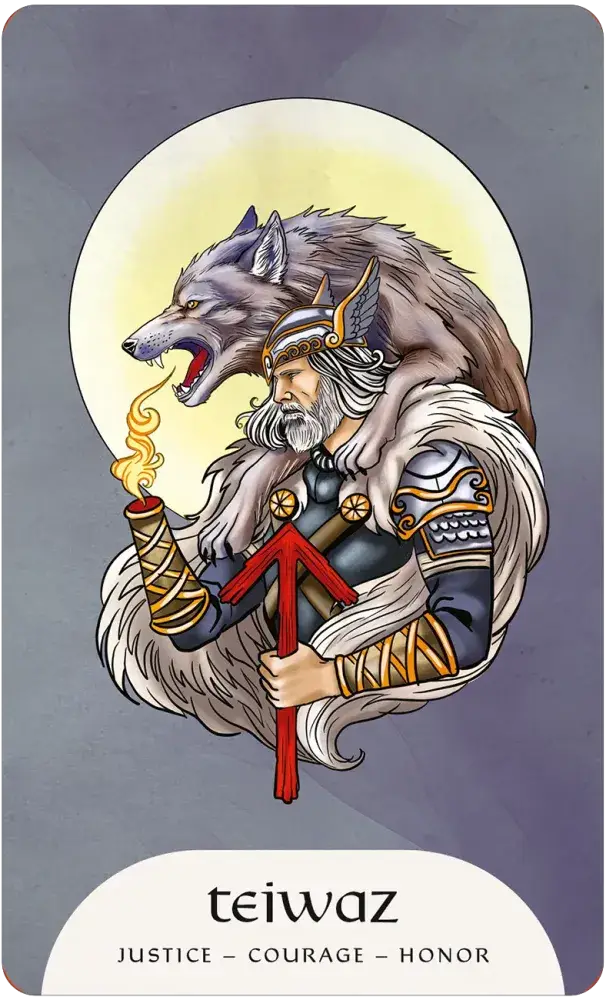Rune Magic Oracle Deck by Giulia Manzi & Lorena Assisi
