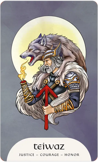 Rune Magic Oracle Deck by Giulia Manzi & Lorena Assisi