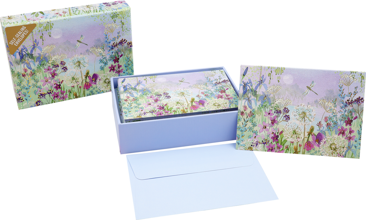 Dragonflies & Dandelions Note Cards
