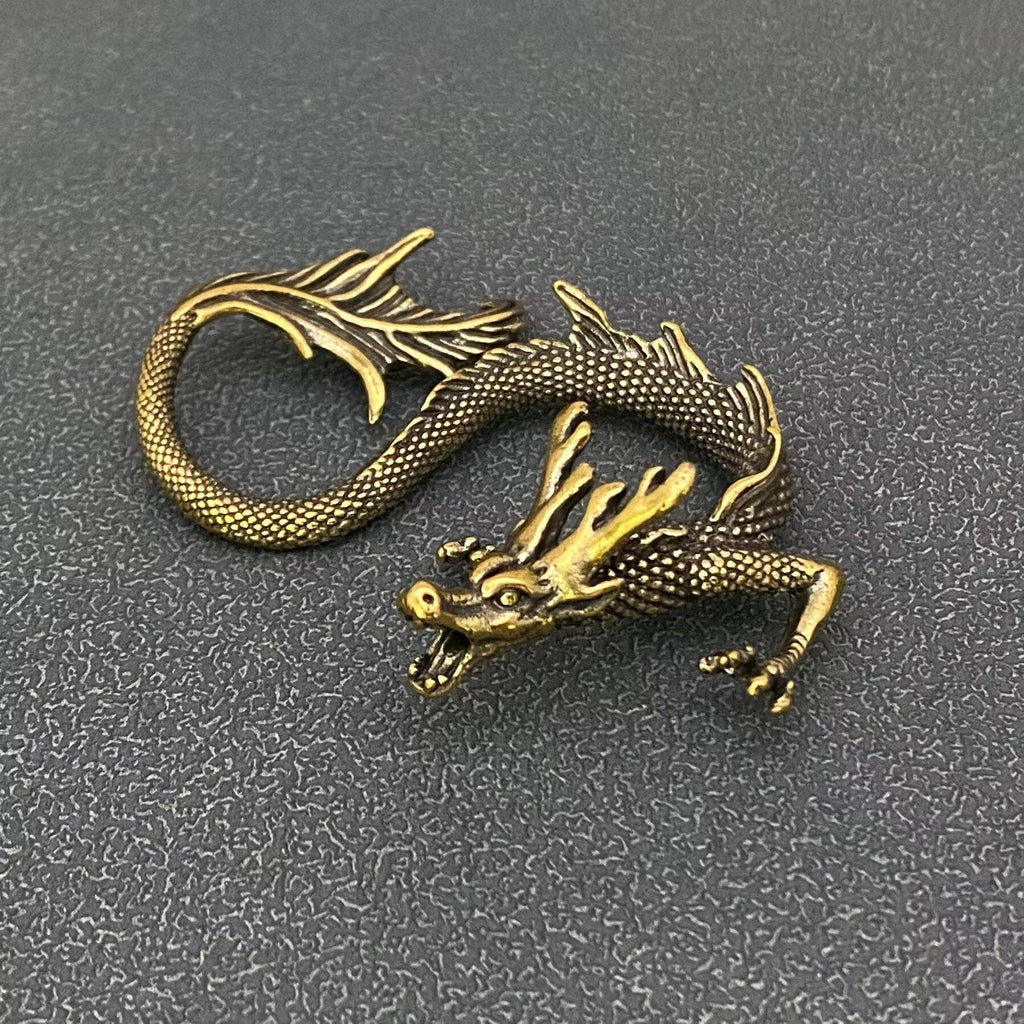 Brass Chinese Dragon Decoration