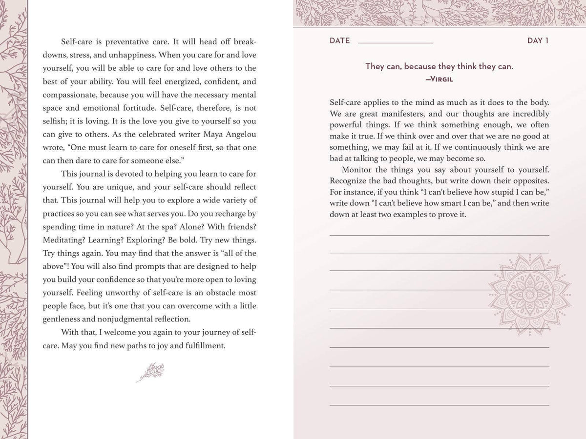 Self-Care Journal by Mary Flannery