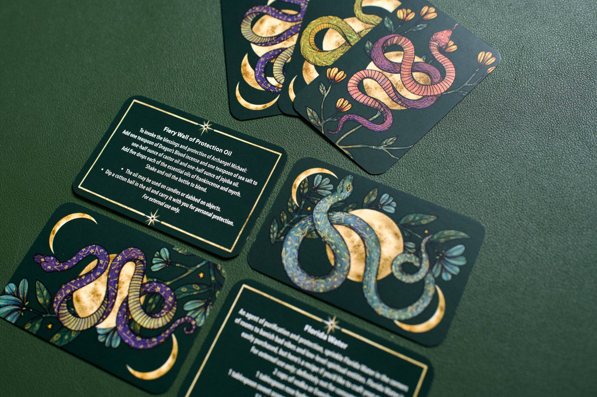 Protection Spells Mini Card Deck by Judika Illes