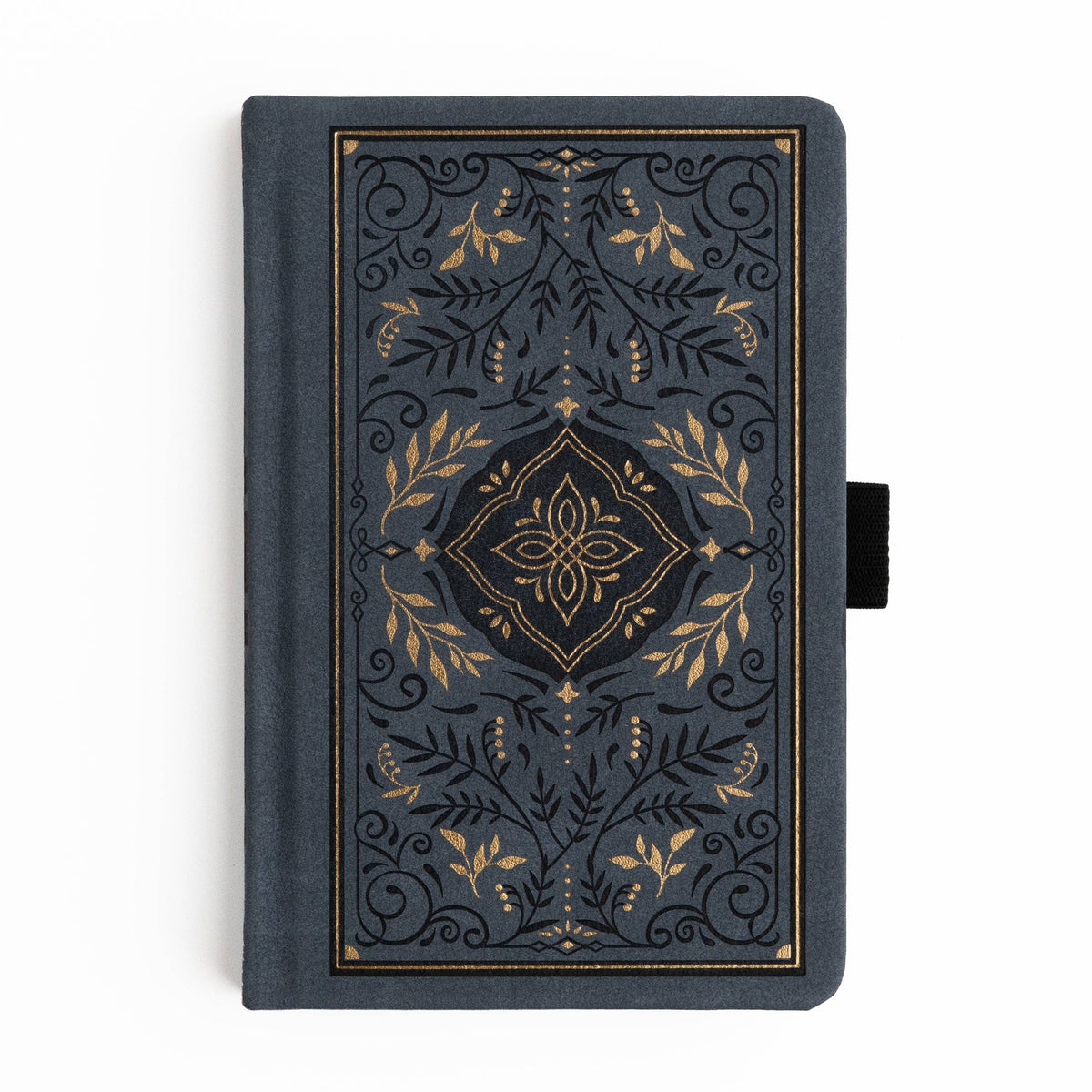 Storybook in Navy Dot Grid Pocket Journal