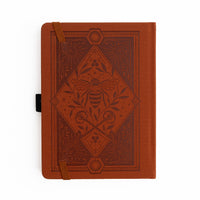 Keeper of the Bees in Rust Dot Grid Pocket Journal