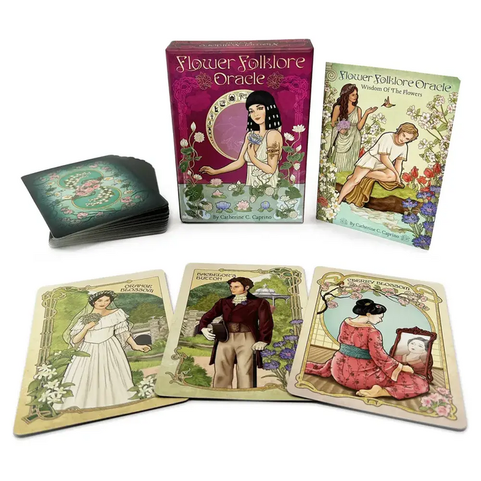 Flower Folklore Oracle by Catherine C. Caprino